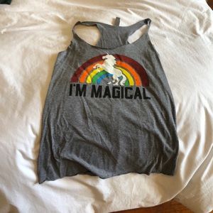 Unicorn tank top